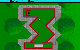 Hole-In-One Miniature Golf screenshot 2 for Amiga